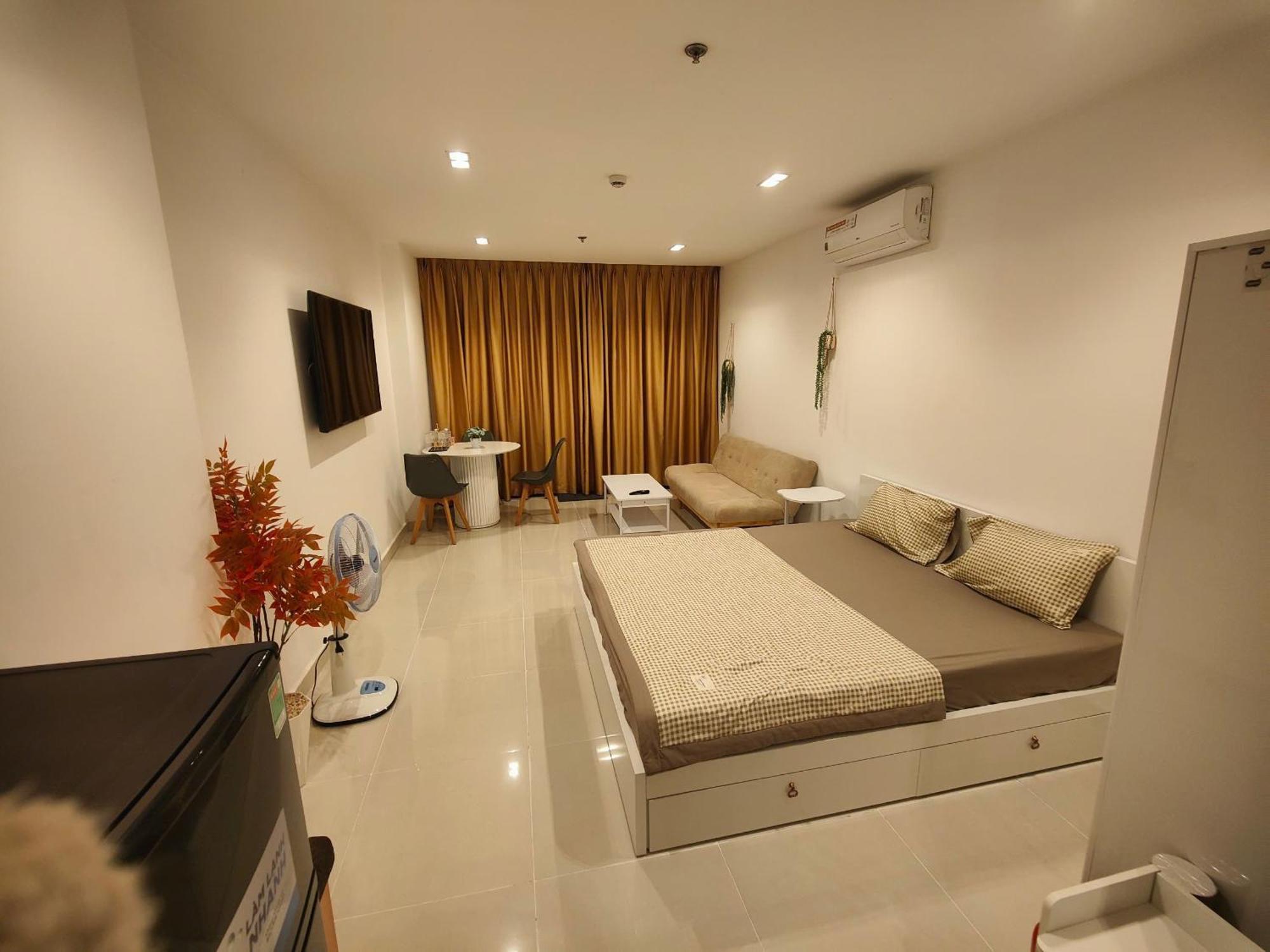 Ho 1 Giuong Gan San Bay Apartment *
